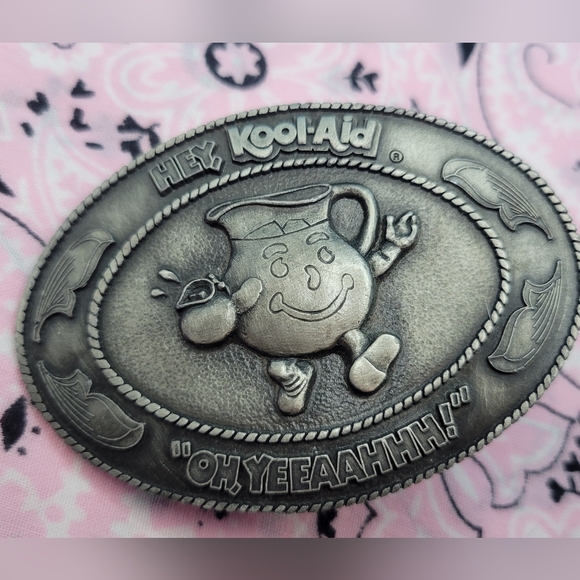 Kool-Aid Vintage Belt Buckle
